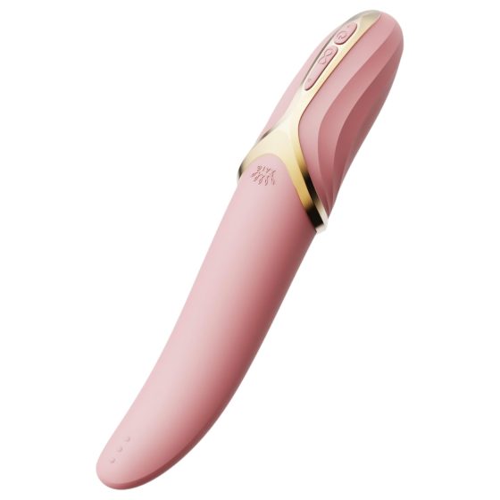 Zalo Eve - akumulátorový otočný vibrátor s ohřevem (růžový)