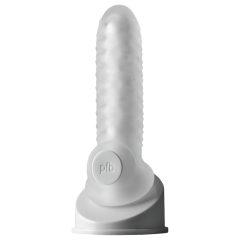 Fat Boy Checker Box - návlek na penis (15cm) - bílý