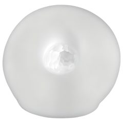 Fat Boy Checker Box - návlek na penis (15cm) - bílý