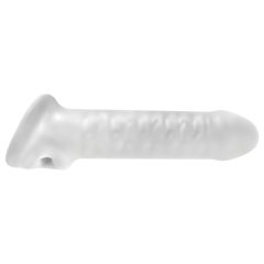 Fat Boy Thin - penisový návlek (17 cm) - bílý