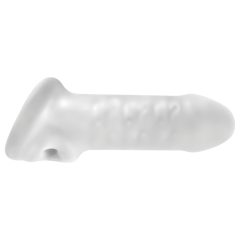 Fat Boy Thin - návlek na penis (15 cm) - bílý