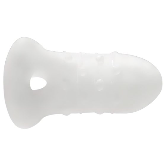 Fat Boy Thin - návlek na penis (10 cm) - bílý