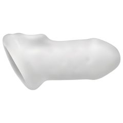 Fat Boy Thin - návlek na penis (10 cm) - bílý