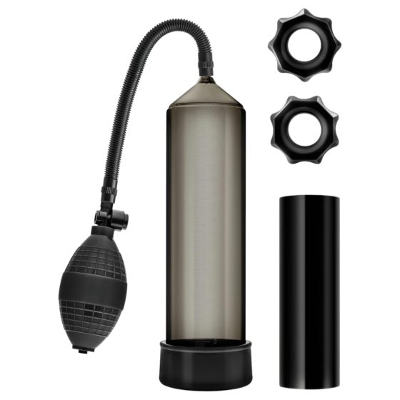 Quickie Kit - vakuová pumpa na penis - silná varianta - sada 4 kusů