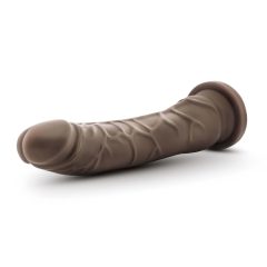   Dr. Skin 8,5 - přísavný realistický dildo - hnědý (20,5 cm)