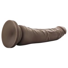   Dr. Skin 8,5 - přísavný realistický dildo - hnědý (20,5 cm)