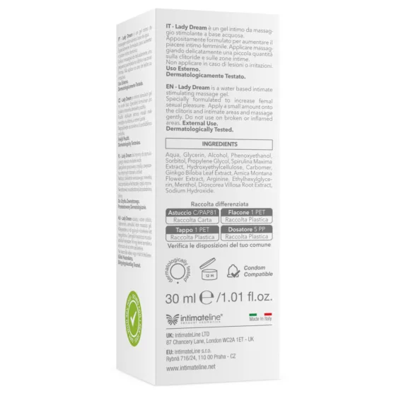 Intimateline Lady Dream - stimulační gel pro ženy (30 ml)
