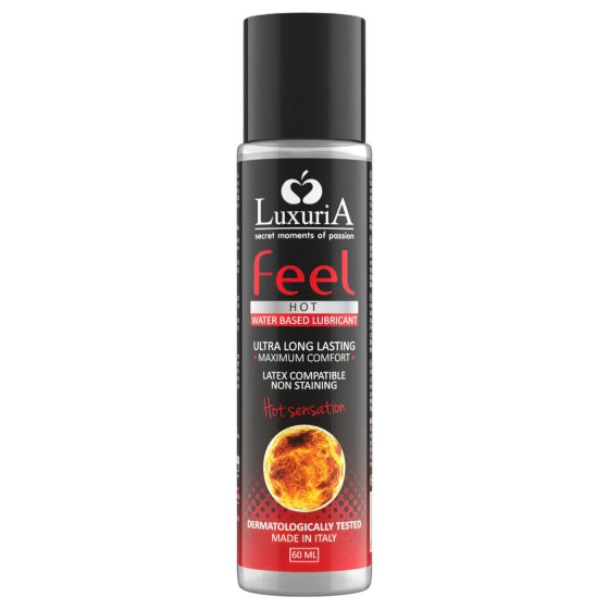 LuxuriA Feel Hot - lubrikant s hřejivým efektem - 60 ml