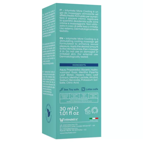 Intimateline Intymate More - chladivý stimulační gel (30 ml)