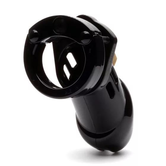 CB-6000 CB-X - pás cudnosti na penis s visacím zámkem - černý