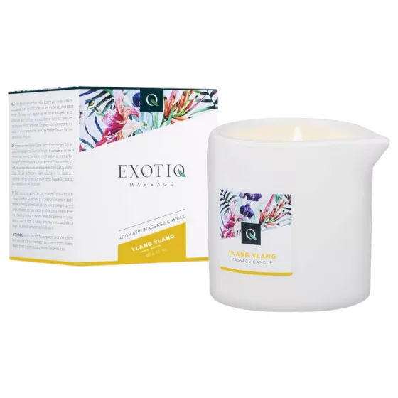 Exotiq - masážní svíčka s vůní ylang ylang - 60g