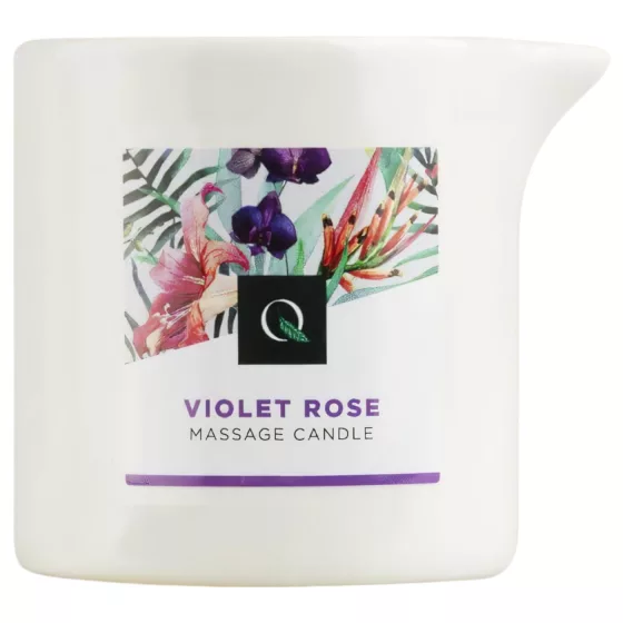 Exotiq Violet Rose - masážní svíčka (60 g)