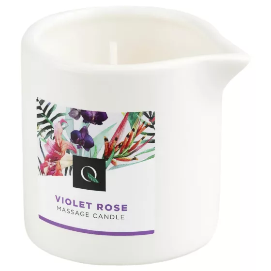 Exotiq Violet Rose - masážní svíčka (60 g)