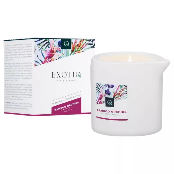 / Exotiq Bamboo Orchids - masážní svíčka (60 g)