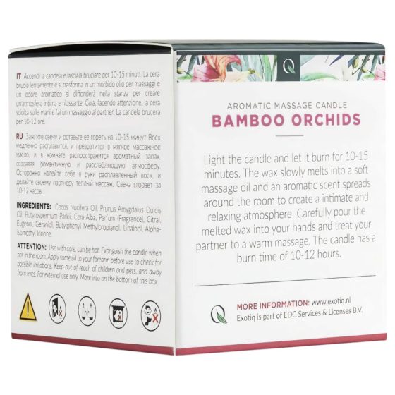 Exotiq Bambusové Orchideje - masážní svíčka (60g)