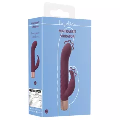 Loveline - mini vibrátor s králíčkem (červený)