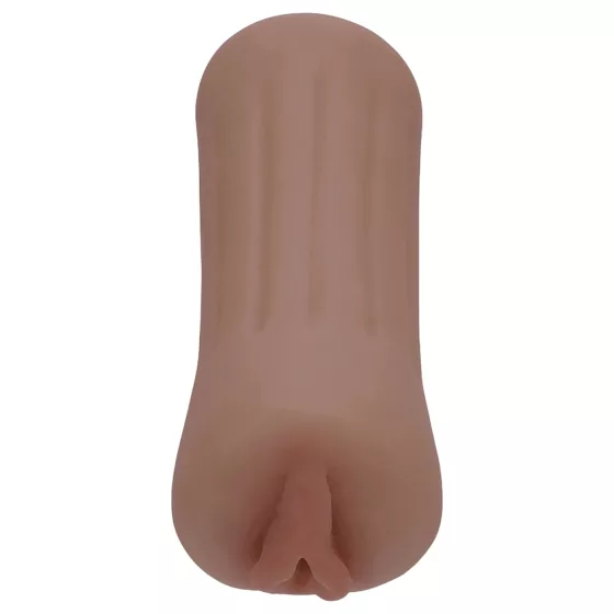 XKIN Beauty Queen Lulu - realistická umělá vagína masturbátor (tmavá přírodní)
