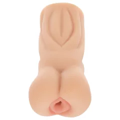   XKIN Tiffany Throatcheck - realistická umělá vagína masturbátor (přírodní)