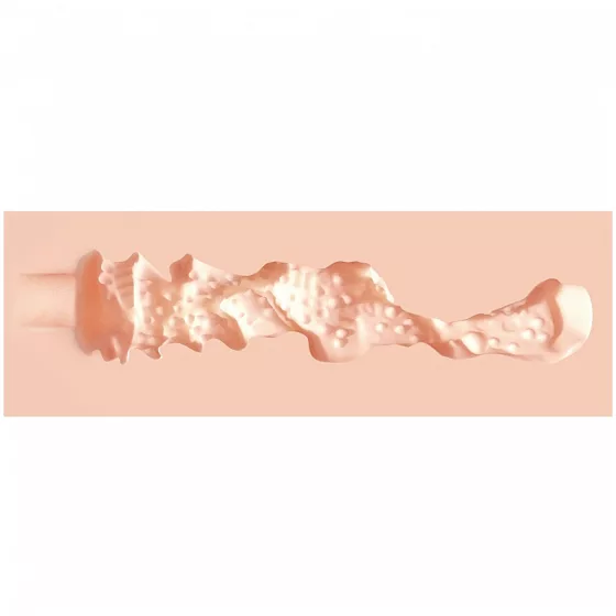 XKIN Tiffany Throatcheck - realistická umělá vagína masturbátor (přírodní)