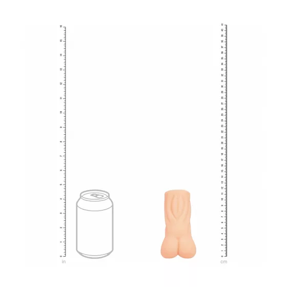 XKIN Tiffany Throatcheck - realistická umělá vagína masturbátor (přírodní)