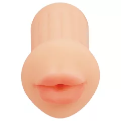   XKIN - realistický umělý ústní masturbátor - S (přírodní)