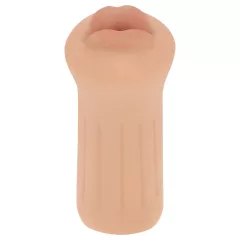   XKIN - realistický umělý ústní masturbátor - S (přírodní)