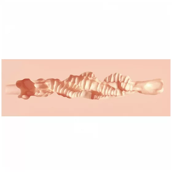XKIN - realistický umělý ústní masturbátor - S (přírodní)