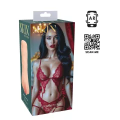   XKIN Seduction Tatiana - realistická umělá vagína masturbátor (přírodní)
