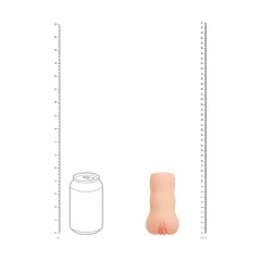   XKIN Temtress Nicolette - realistická umělá vagína masturbátor (přírodní)