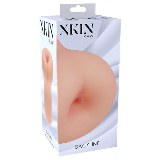 XKIN - realistický umělý zadek masturbátor - M (přírodní)