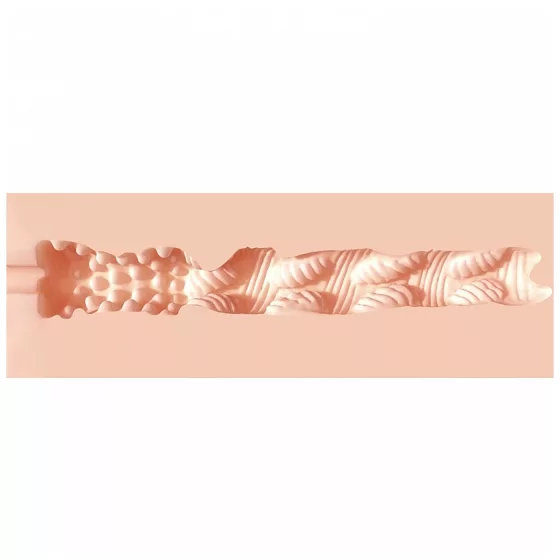 XKIN - realistický umělý zadek masturbátor - M (přírodní)