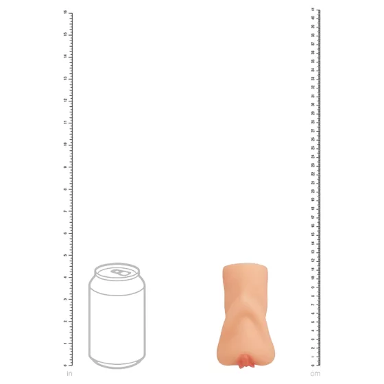 XKIN - realistická umělá vagína masturbátor - M (přírodní)