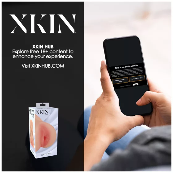 XKIN - realistická umělá vagína masturbátor - M (přírodní)