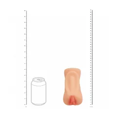   XKIN Lexi Lockerload - realistická umělá vagína masturbátor (přírodní)