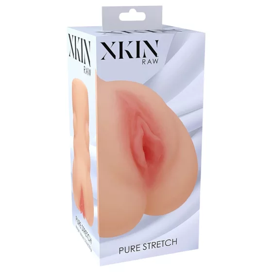 XKIN - realistická umělá vagína masturbátor - L (přírodní)