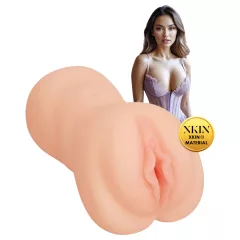   XKIN Sweet Delilah - realistická umělá vagína masturbátor (přírodní)