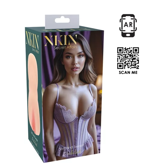 XKIN Sweet Delilah - realistická umělá vagína masturbátor (přírodní)