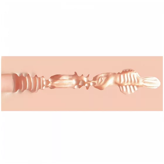XKIN - realistická umělá vagína - masturbátor - L (přírodní)