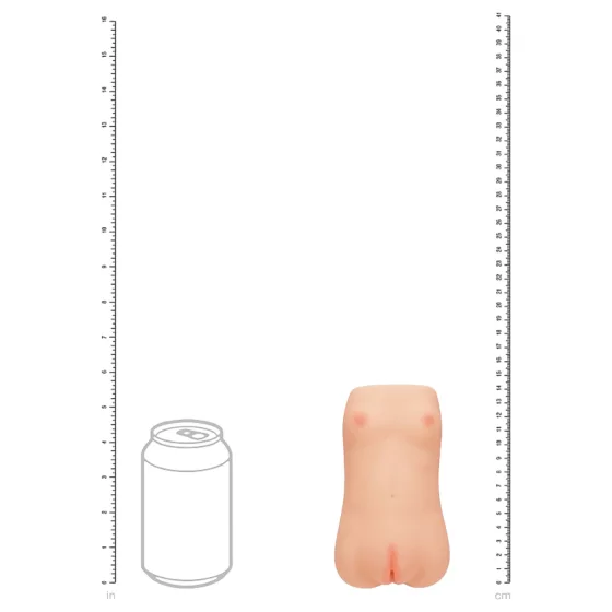 XKIN - realistická umělá vagína - masturbátor - L (přírodní)