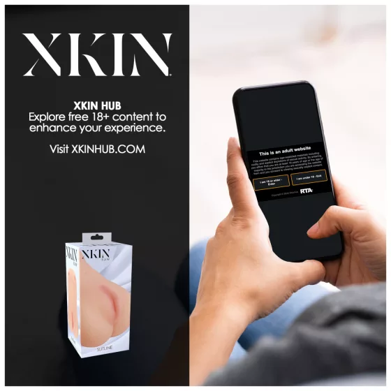 XKIN - realistická umělá vagína - masturbátor - L (přírodní)