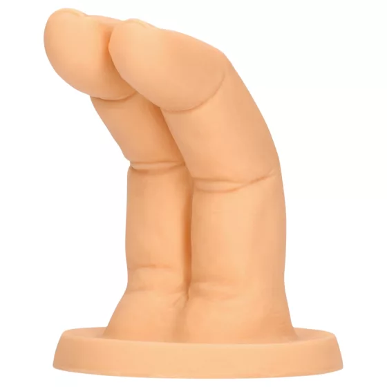 S-Line - dvouprstový dildo (přírodní)