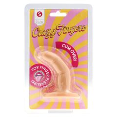 S-Line - dvouprstý dildo (přírodní)
