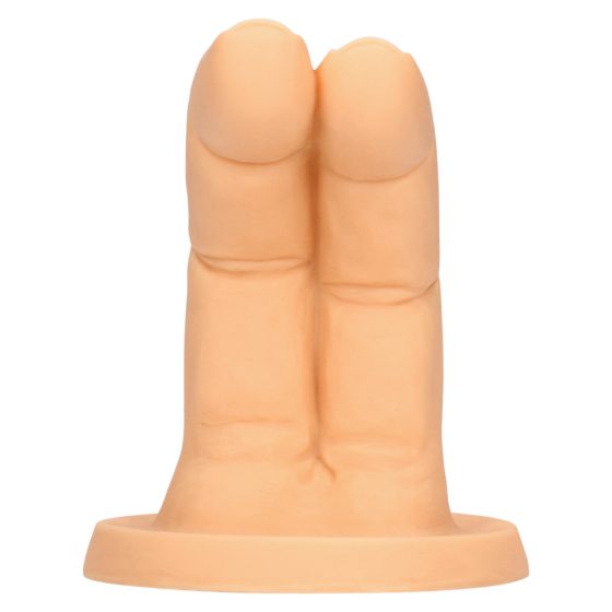 S-Line - dvouprstý dildo (přírodní)