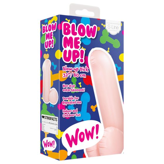 Blow Me Up - nafukovací balónek ve tvaru penisu (80 cm)