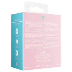  Loveline Tapping Heart - vibrační stimulátor klitorisu - dobíjecí - růžový