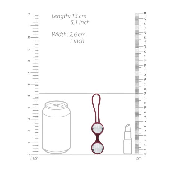 Loveline (S)explore - sada erotických hraček pro ženy - červená