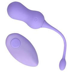   Loveline - Rádiem řízená vibrační koule gekona na baterie (fialová)