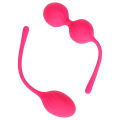   Loveline - sada gejšiných kuliček s váhou - 2 kusy (růžová)