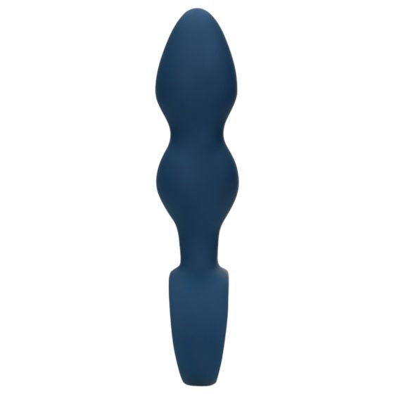 Loveline - kroužkový anální dildo - střední (modrá)