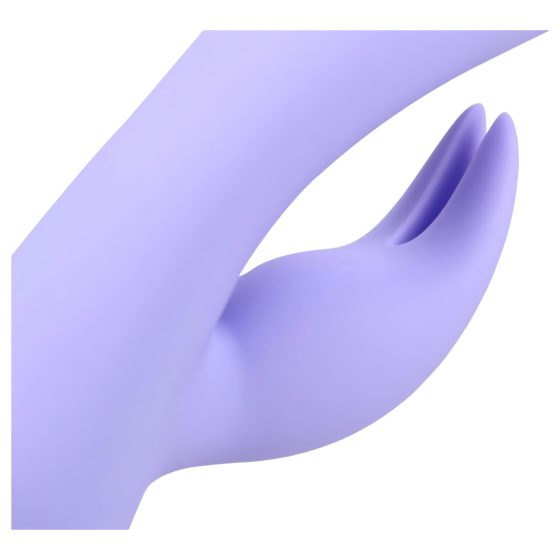 Loveline - vibrátor s králičími oušky - dobíjecí - fialový